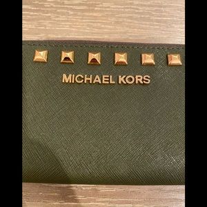 Michael Kors small wallet wristlet